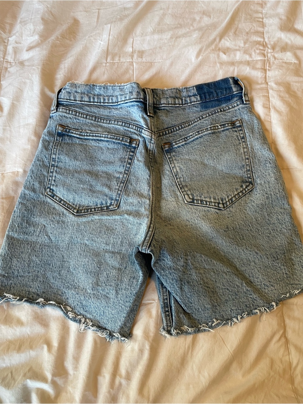 Abercrombie & Fitch 7” Dad Shorts Low rise Size 27/4 - Picture 2 of 3